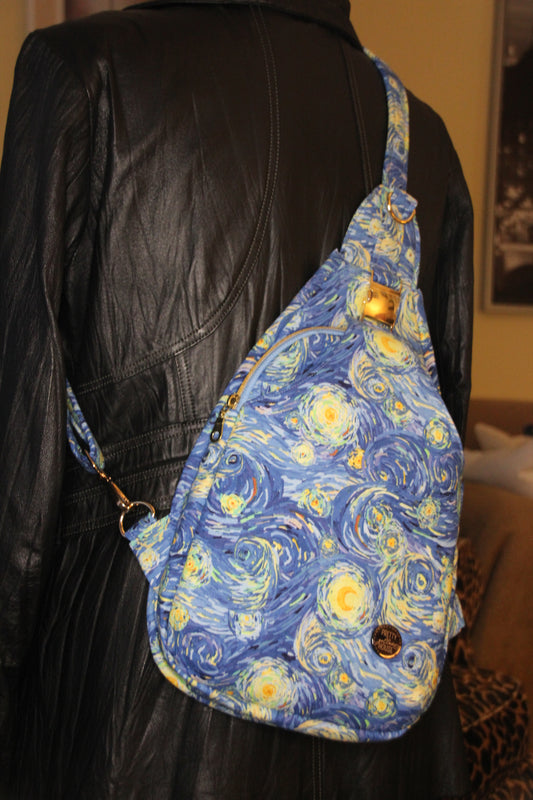 Essential Crossbody Bag- Starry Night