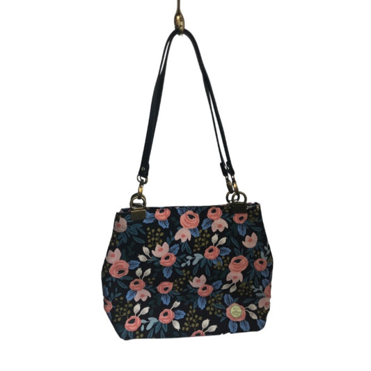 Tote - Rifle Paper Co. ~ Garden Party Rosa Canvas, Black