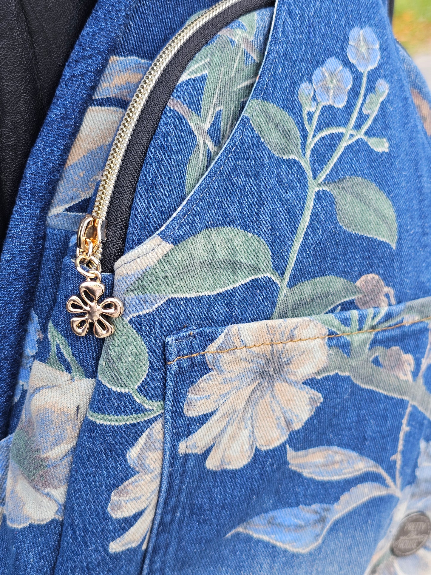 Essential Crossbody Bag - Denim Upcycle