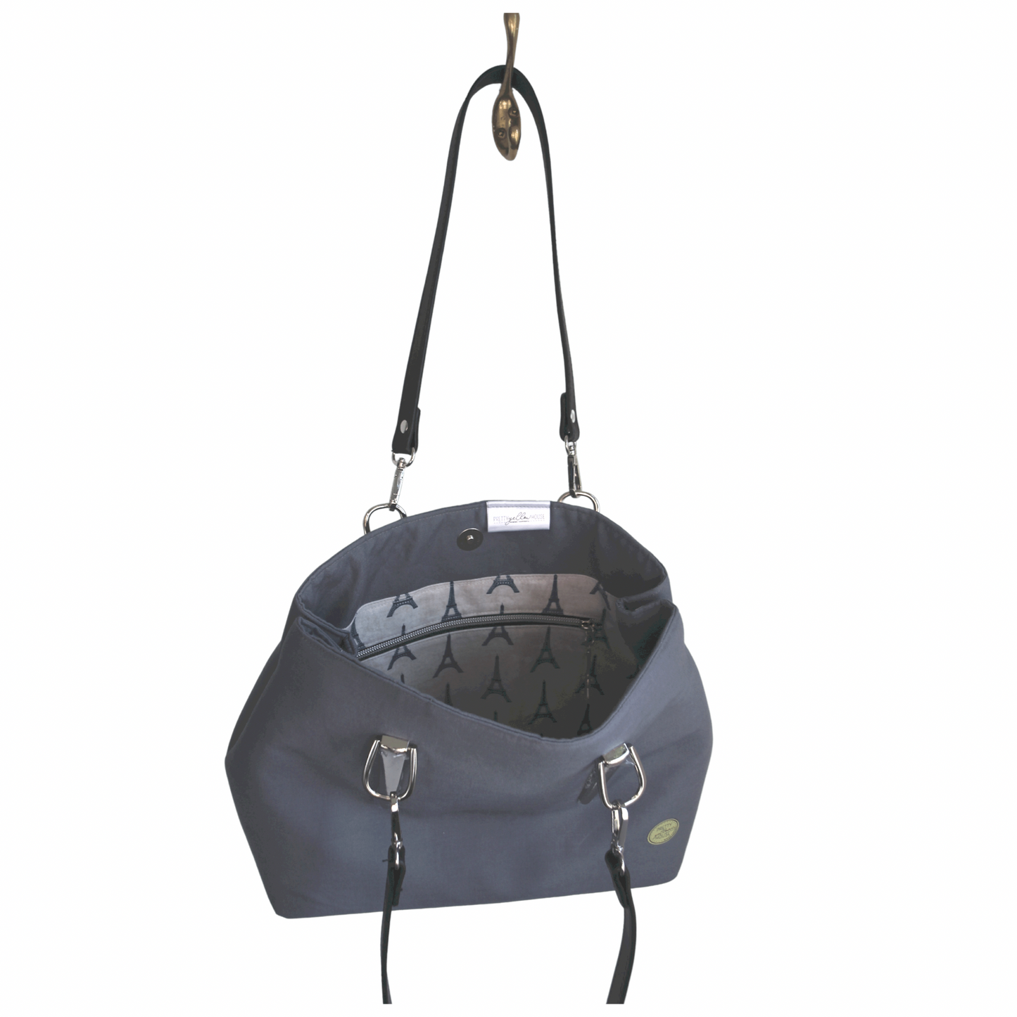Tote - Blue Eiffel Towers