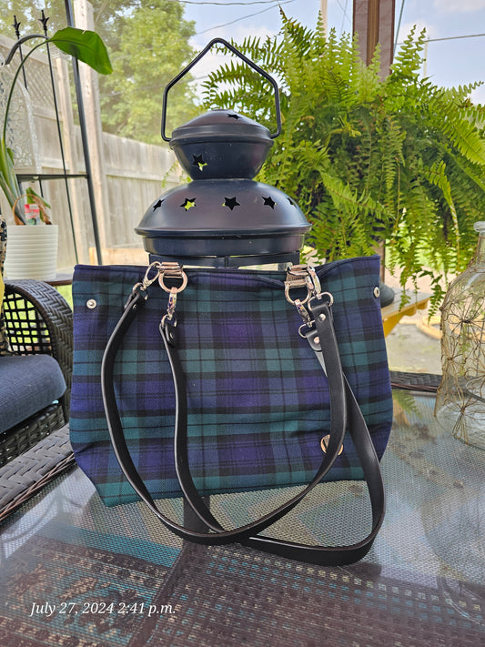 Blackwatch Tartan Tote