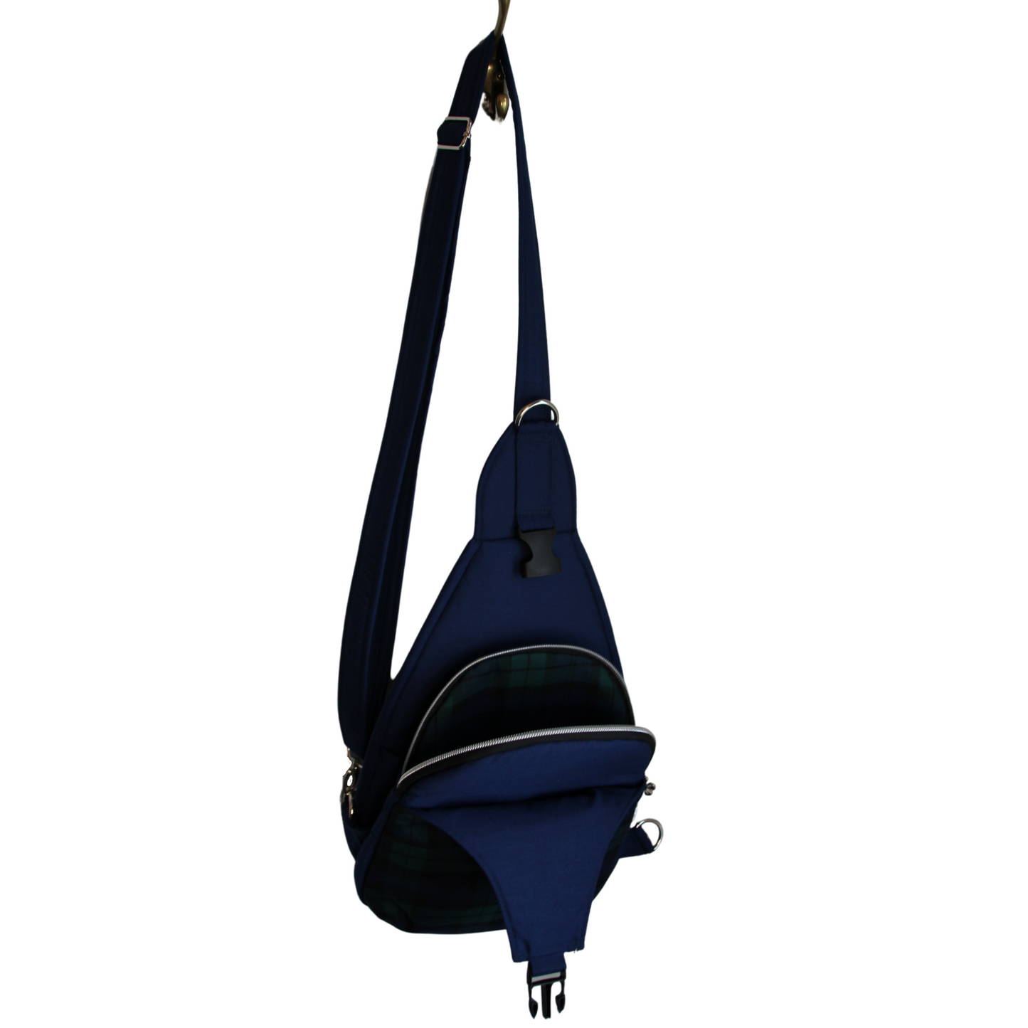 Cross body sling bag - Black Watch Tartan