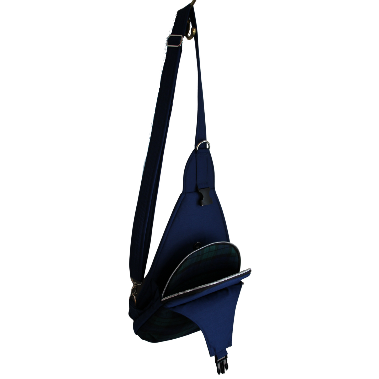 Cross body sling bag - Black Watch Tartan
