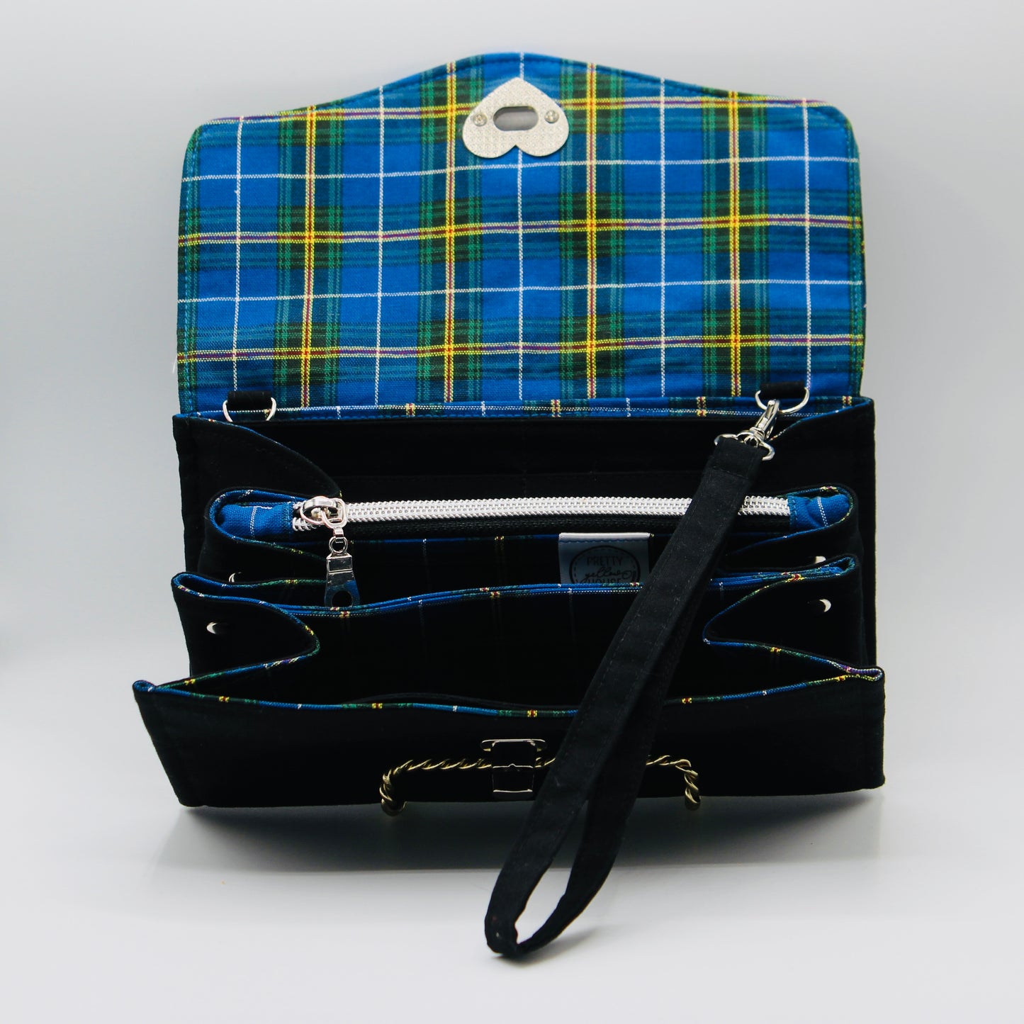 Necessary clutch wallet - Nova Scotia Tartan