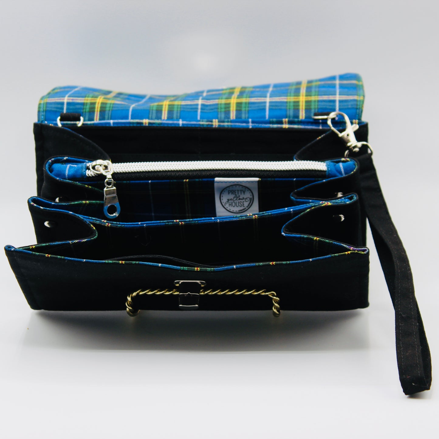 Necessary clutch wallet - Nova Scotia Tartan